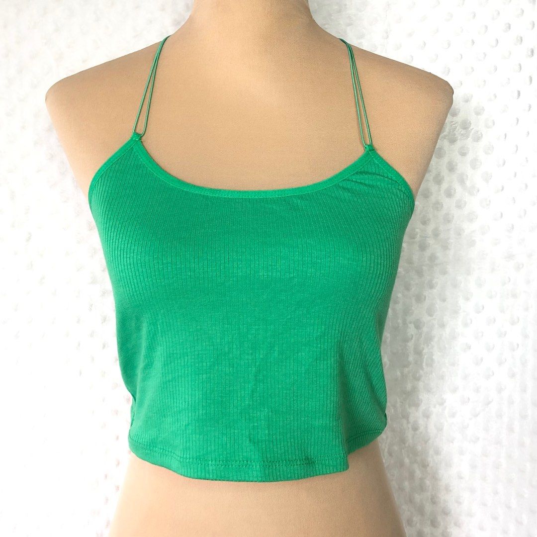 Primark seamless ribbed string top, Women's Fashion, Tops, Sleeveless on  Carousell