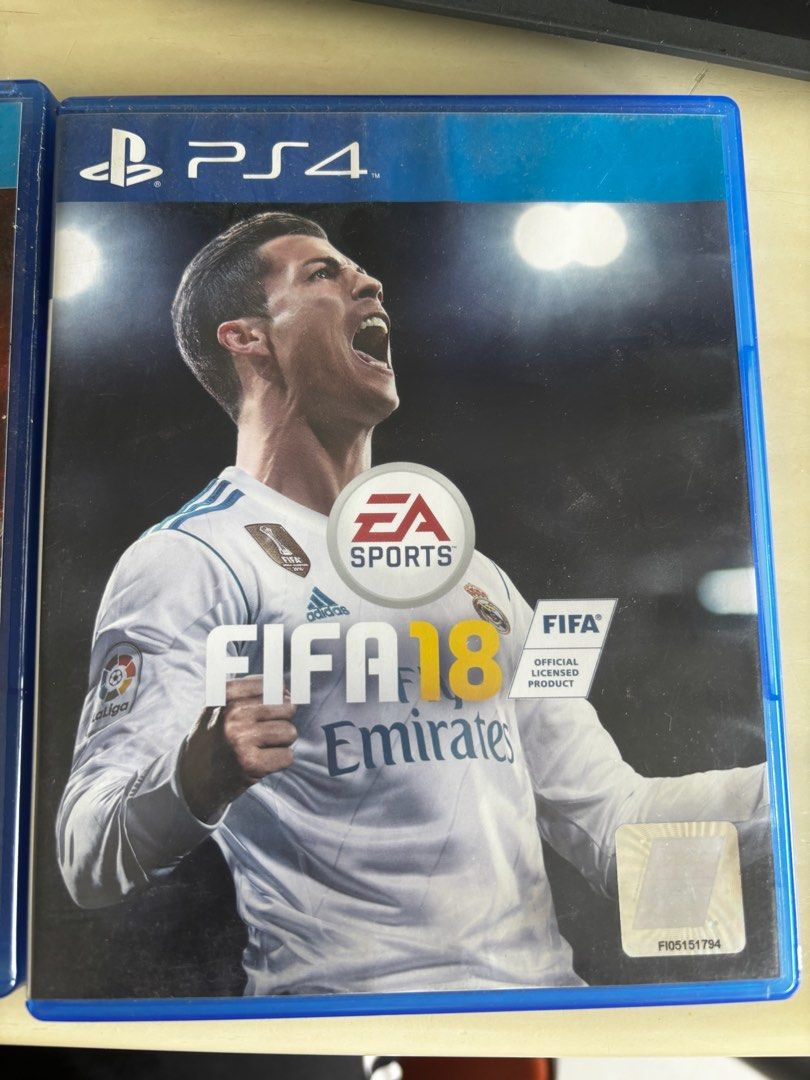 PS4 games (Category: PlayStation) located in Singapore. Submitted by harlee555 (Listing ID 1294469430, Image 1). Description: NBA2K23 - $10 W2K15 - $10 FIFA 18 - $10 .