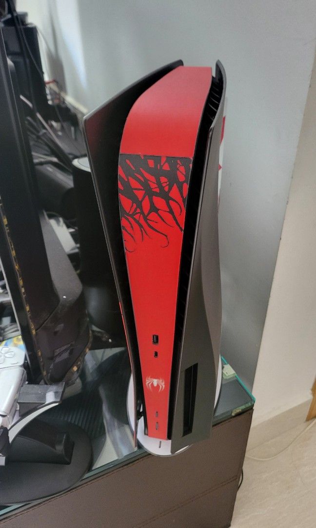 Ps5 Disk version (Category: PlayStation) located in Singapore. Submitted by kurao (Listing ID 1294547031, Image 1). Description: Slightly use only with games and 2 controllers. with 13 games The unit is Premod you can see in the photo..