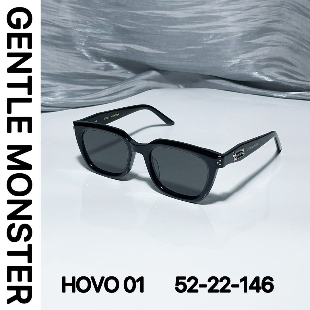 Ready Stock) Hovo 01 | Gentle Monster Sunglasses (Unisex) | Black
