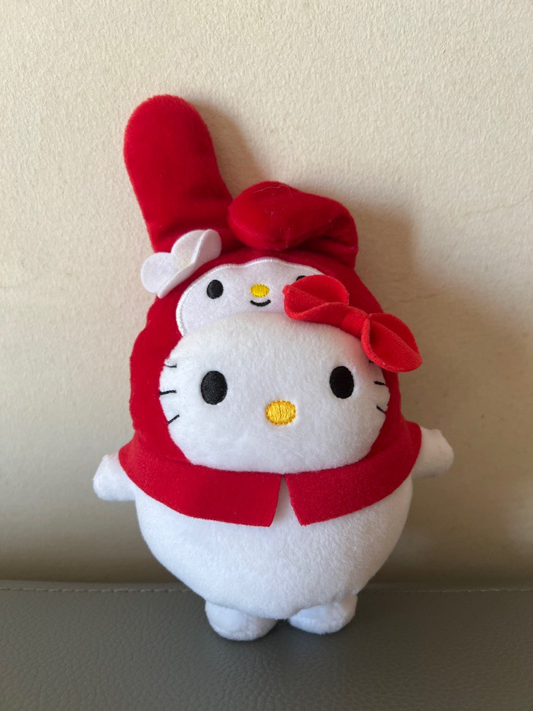 Sanrio Hello Kitty and Friends My Melody Kuromi Cuddly Soft Plush 3 Pcs Set  BNWT
