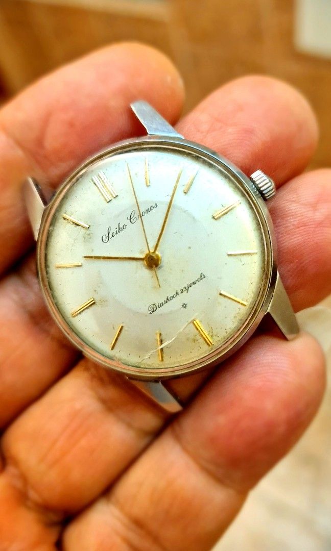 Seiko Cronos Diashock 23 Jewels Made in Japan