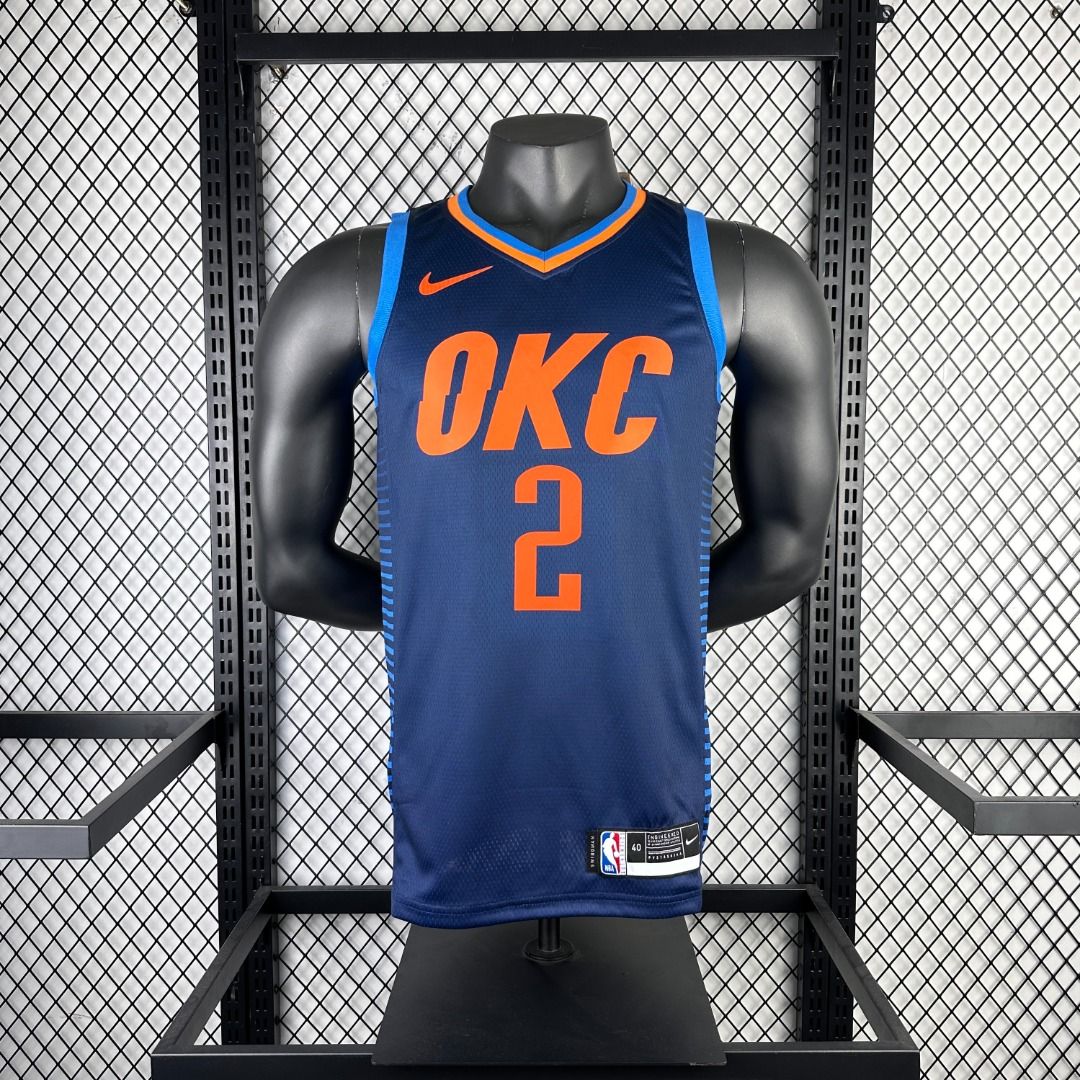 Okc Players In Statement Jersey PAUL GEORGE OKLAHOMA CITY THUNDER