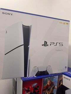 Sony Ps5 Slim Edition 1tb Bnew Available Onhand with 1yr Warranty and 7days Replacement