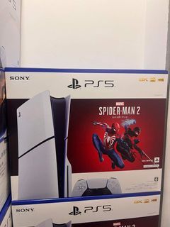 Sony Ps5 Slim Spider-Man Edition 1tb Bnew Available Onhand with 1yr Warranty and 7days Replacement