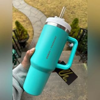 STARBUCKS X TIFFANY BLING CUP STANLEY 40OZ COMES FRM THE BOX FS