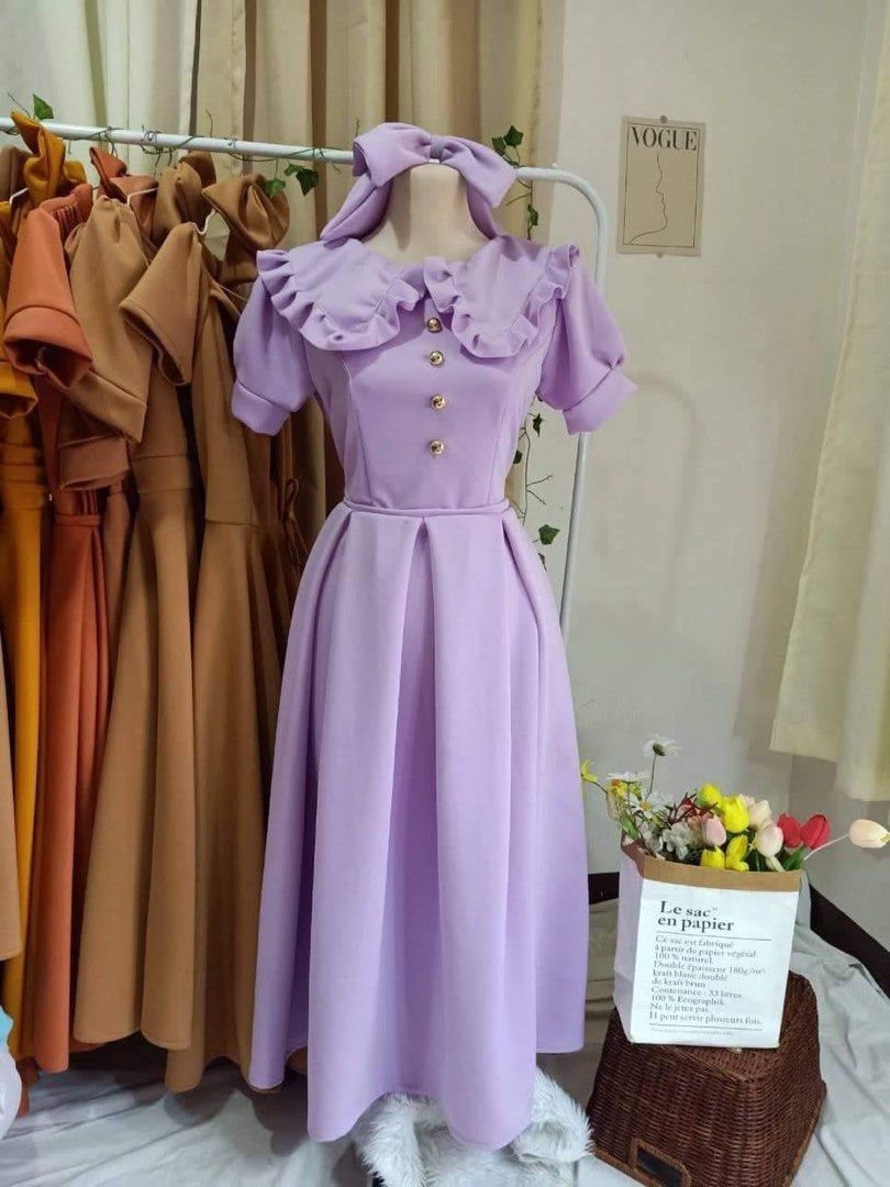 Purple sunday dress on sale