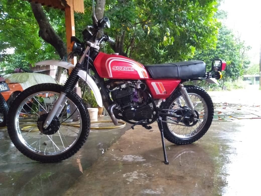 Suzuki hot sale ts scrambler