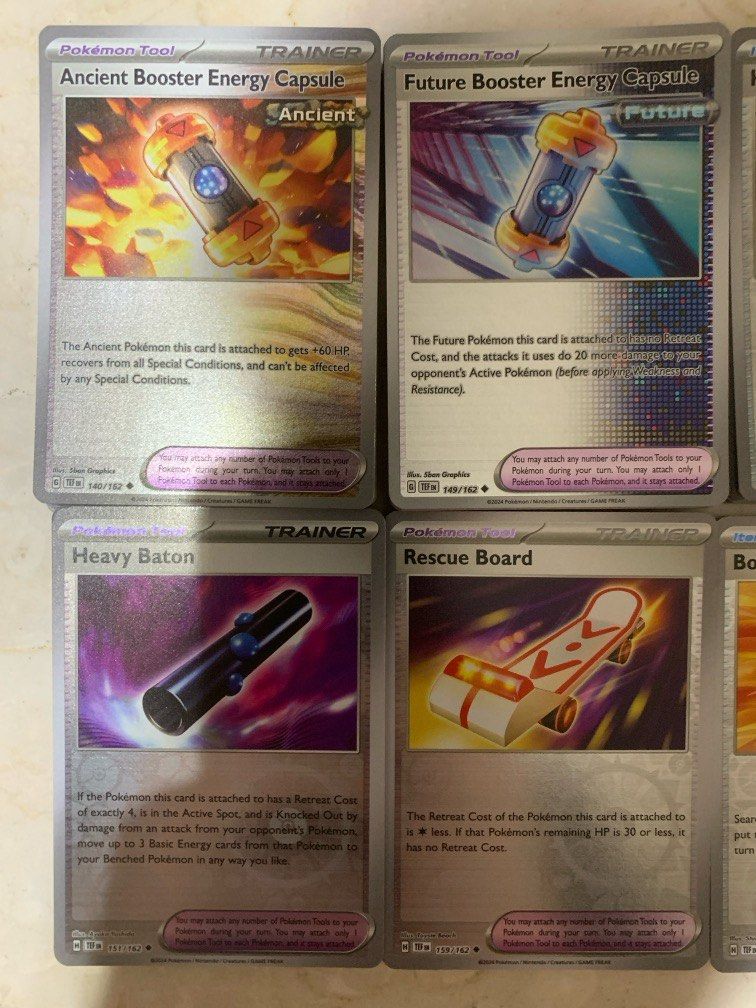 SV05 Temporal Forces Playable Items, Tools & Special Energies | Pokemon TCG,  Hobbies & Toys, Toys & Games on Carousell