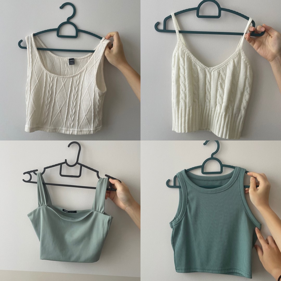 Junhee Padded Tank Top, Women's Fashion, Tops, Sleeveless on Carousell