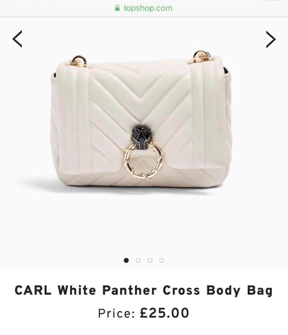 Topshop panther crossbody bag hot sale