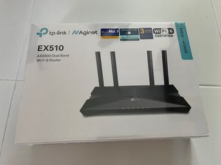 TP-Link EX510 Dual Band Wi-Fi 6 Router, Computers & Tech, Parts ...
