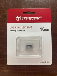 Transcend 16GB microSD 300S UHS-1 microSDHC