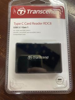 Transcend RDC8 SD/microSD/CF Card Reader USB Type-C 3.1 TS-RDC8K2