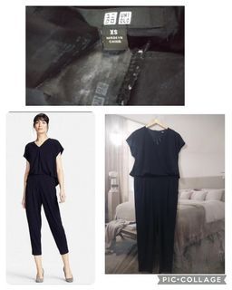Uniqlo jumpsuit with side pockets