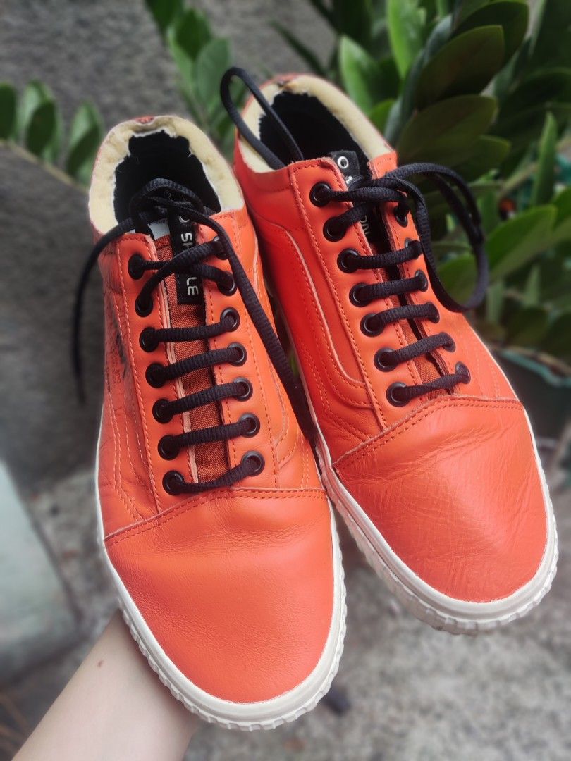 Nasa x vans orange top