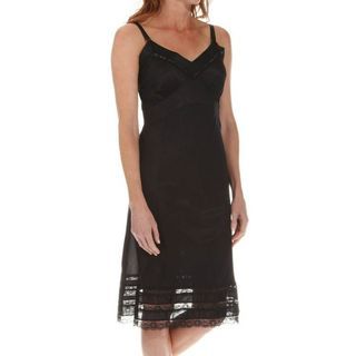 Vintage black slip dress