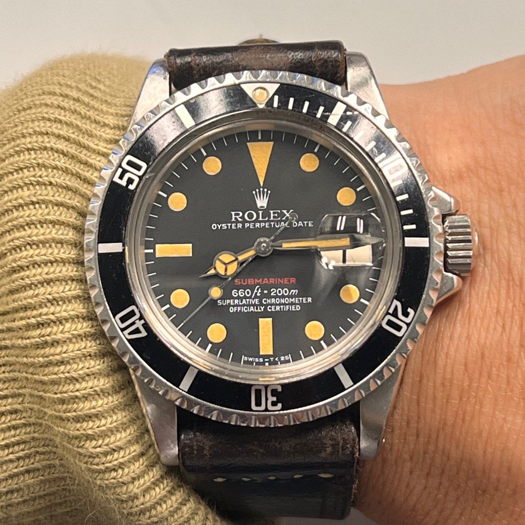 Vintage red submariner top