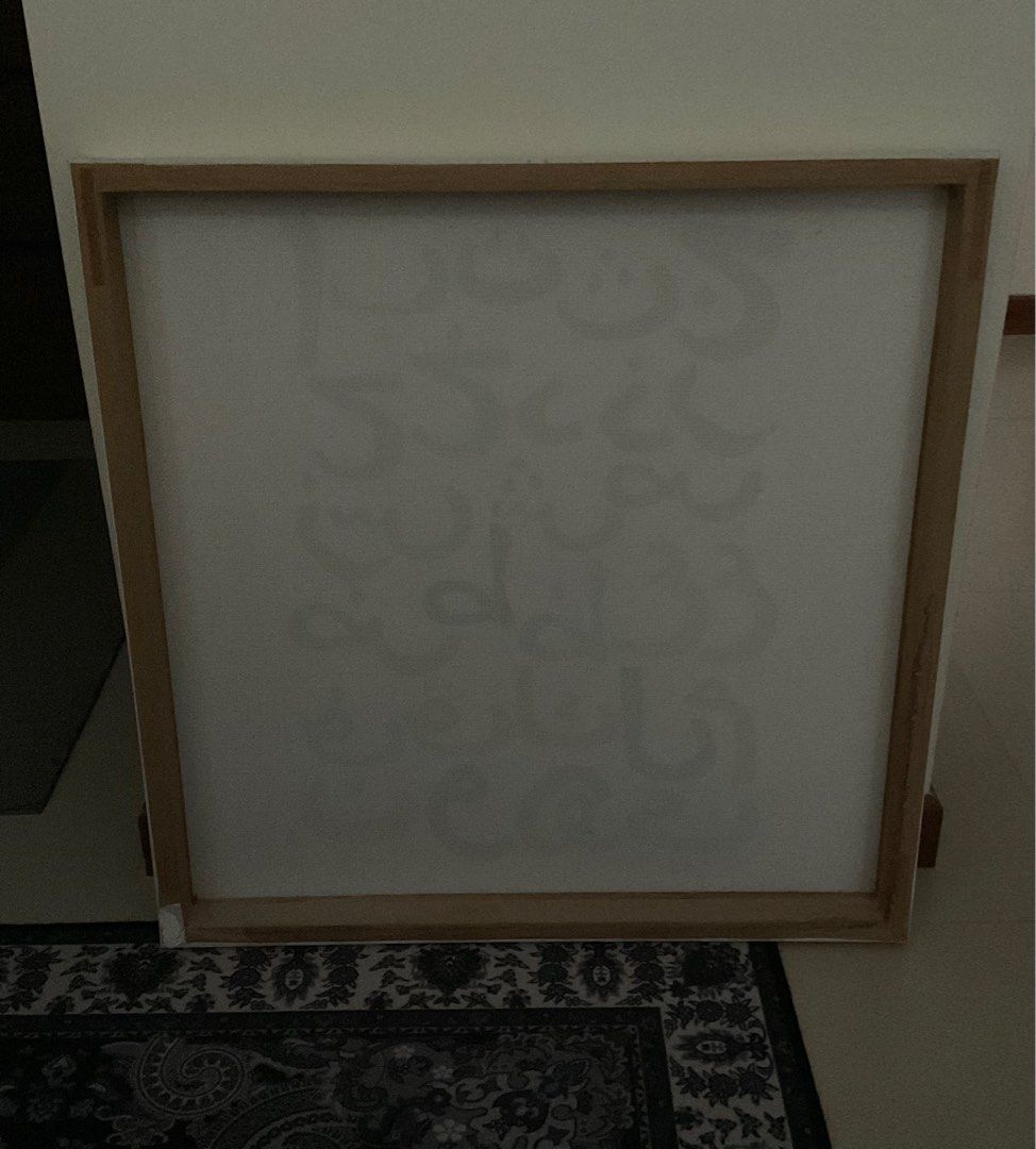 Wall frame (Category: Frames & Pictures) located in Singapore. Submitted by nkyl77 (Listing ID 1294467262, Image 2). Description: Square Wall frame.