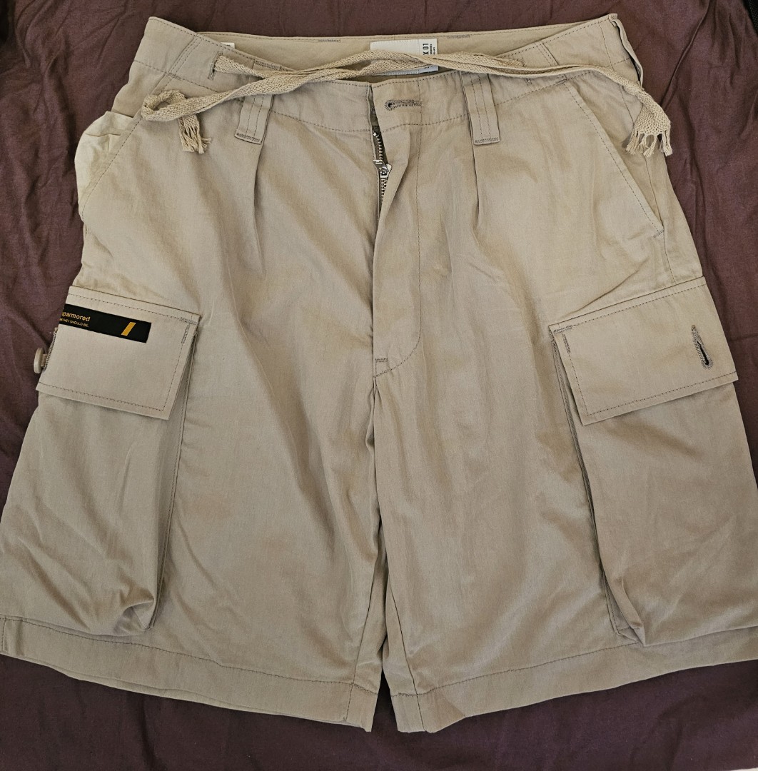 WTAPS JUNGLE COUNTRY SHORTS NYCO TUSSAH 211WVDT-PTM05