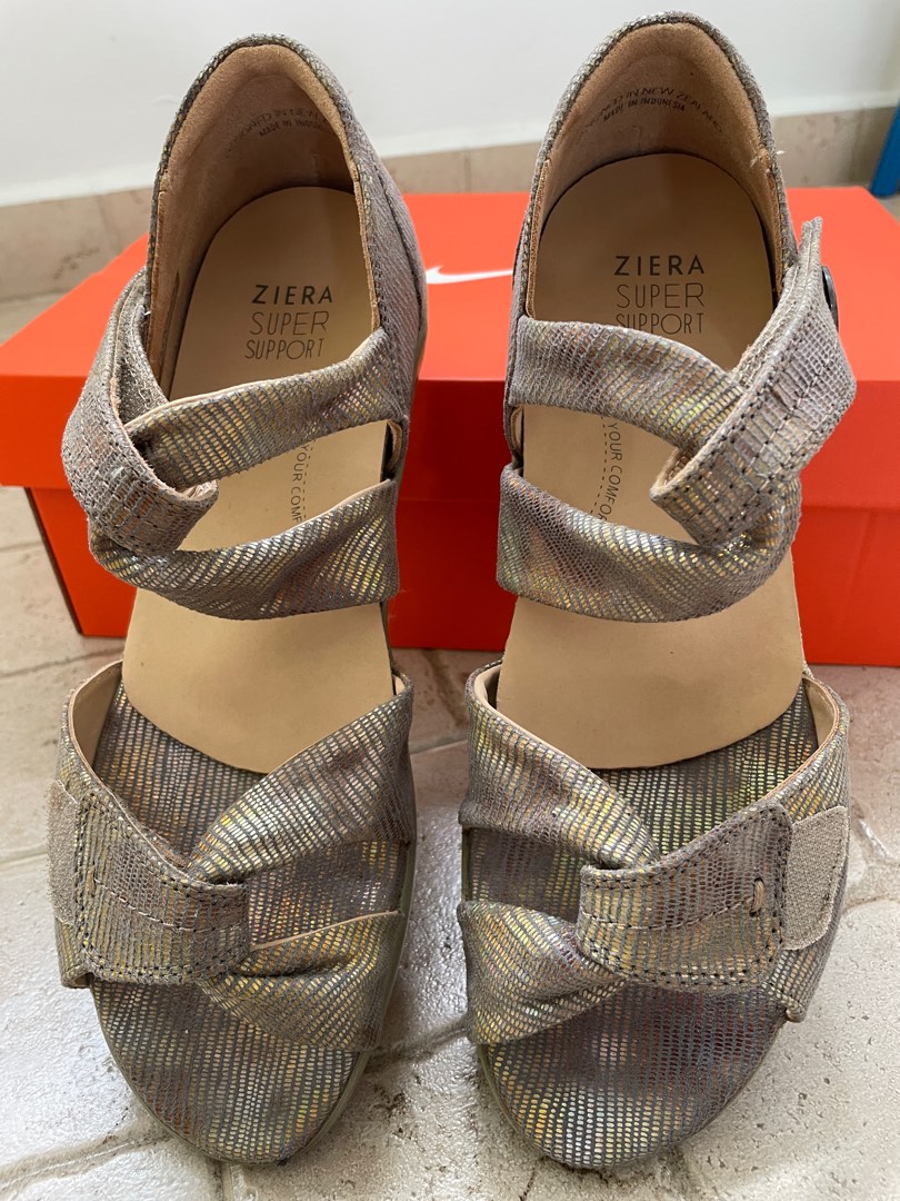 Ziera super comfort w arch support n bunion Women s Fashion Footwear Sandals on Carousell