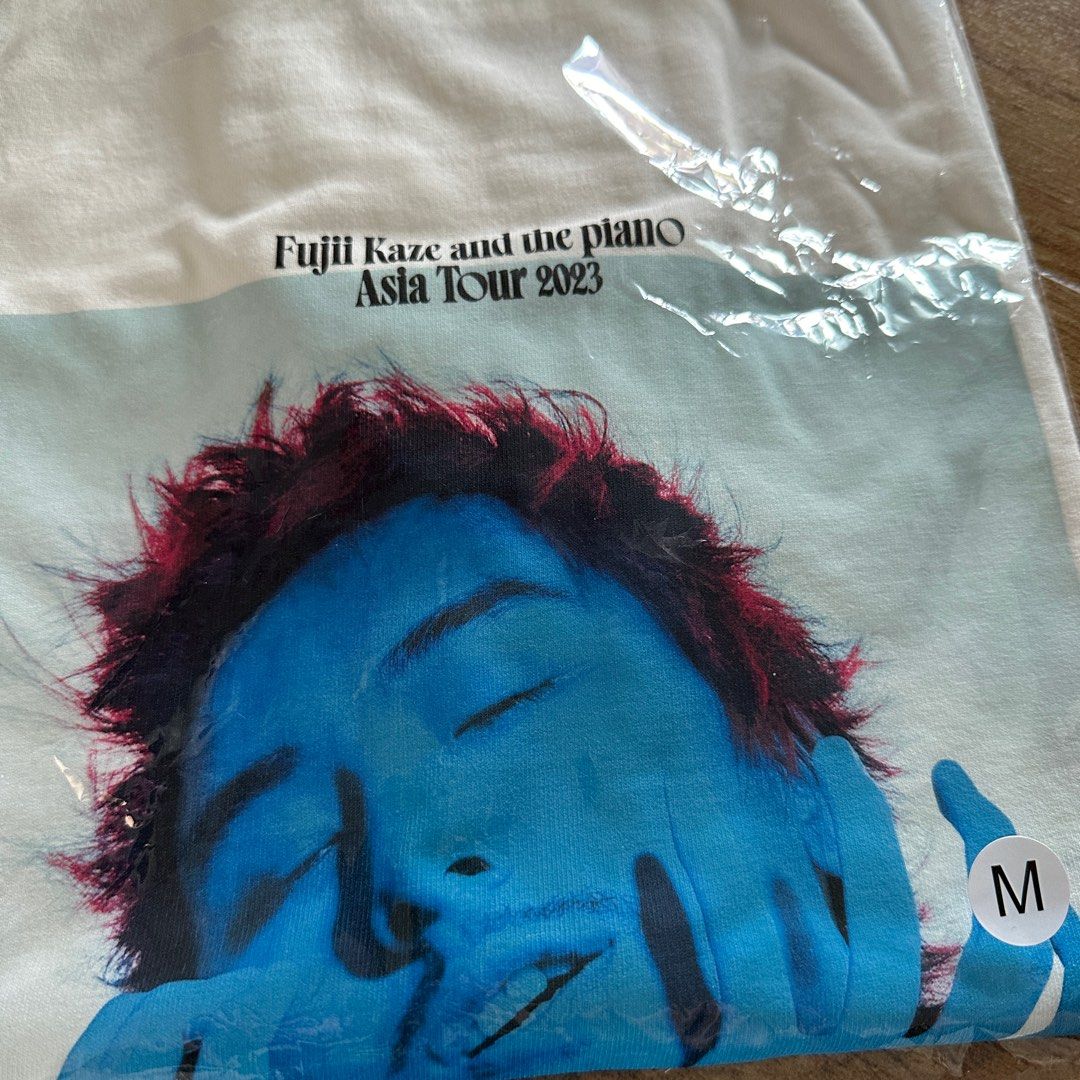 藤井風 Blue Kaze アジアツアーTシャツ Lサイズ新品未開封 藤井風 Blue Kaze アジアツアーTシャツ Lサイズ新品未開封 藤井風 Blue