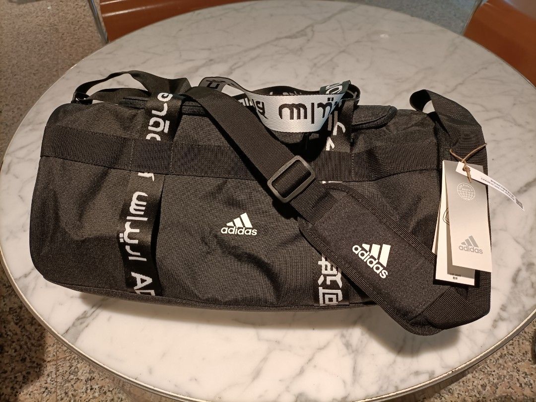 authentic S M adidas duffel bag adidas sling bag duffle small black small medium large extra small xs s m l gym bag school bag laptop bag