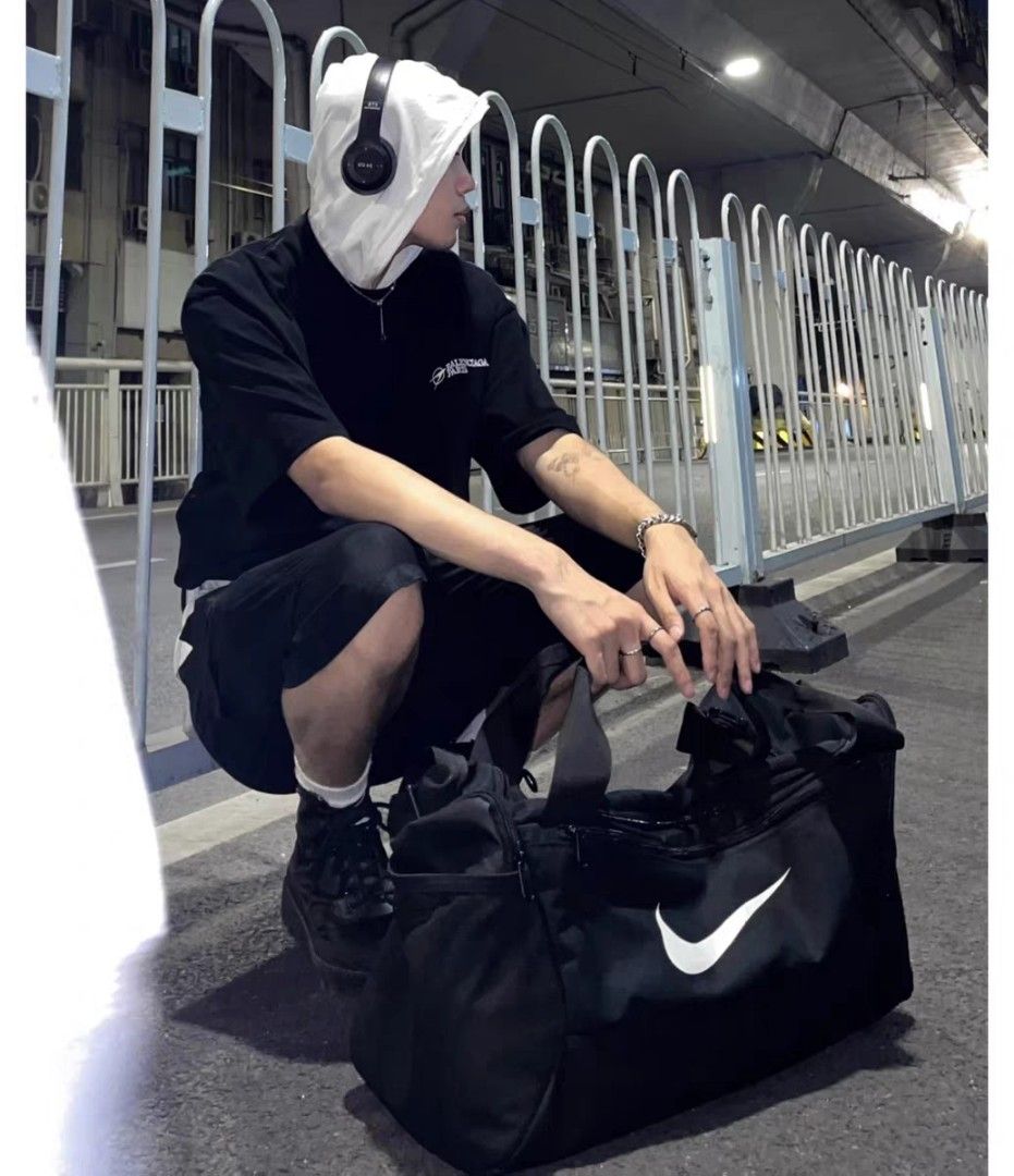 authentic Nike duffel bag duffle bag Brasilia 9.5 gym bag shoe bag duffel Nike bag sports bag travel bag gift birthday gift Men s Fashion Bags Backpacks on Carousell