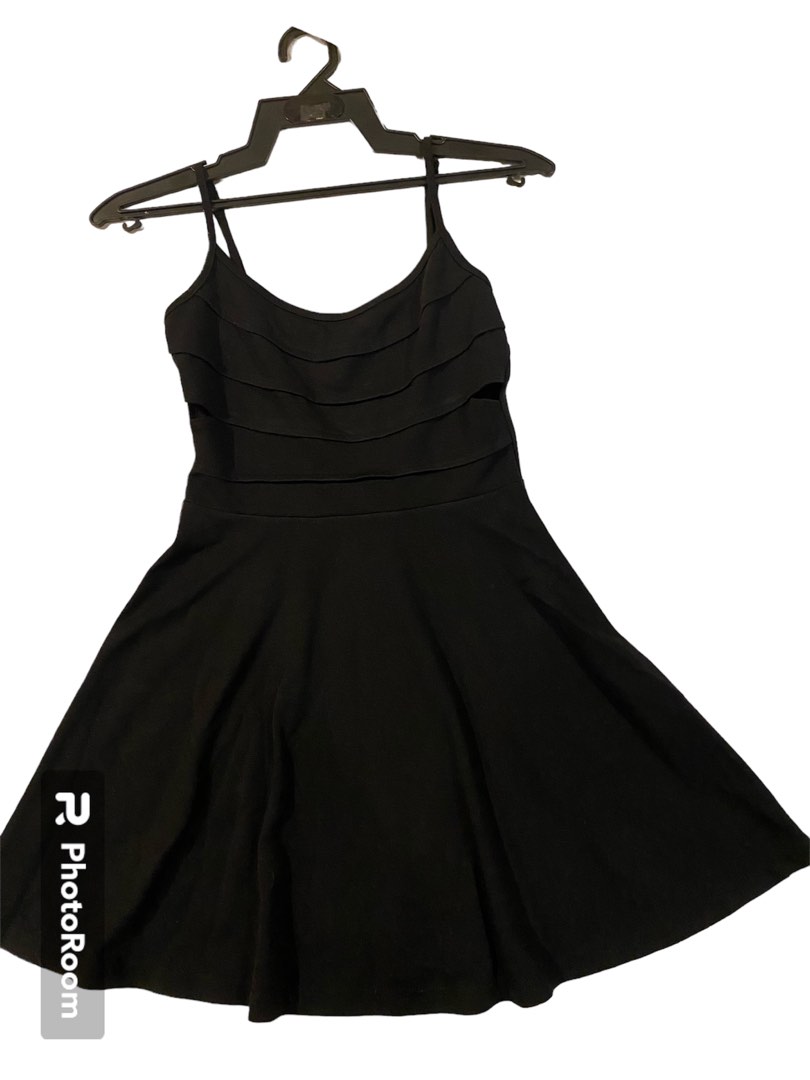 Black Mini Evening Dress, Women's Fashion, Dresses & Sets, Dresses on ...
