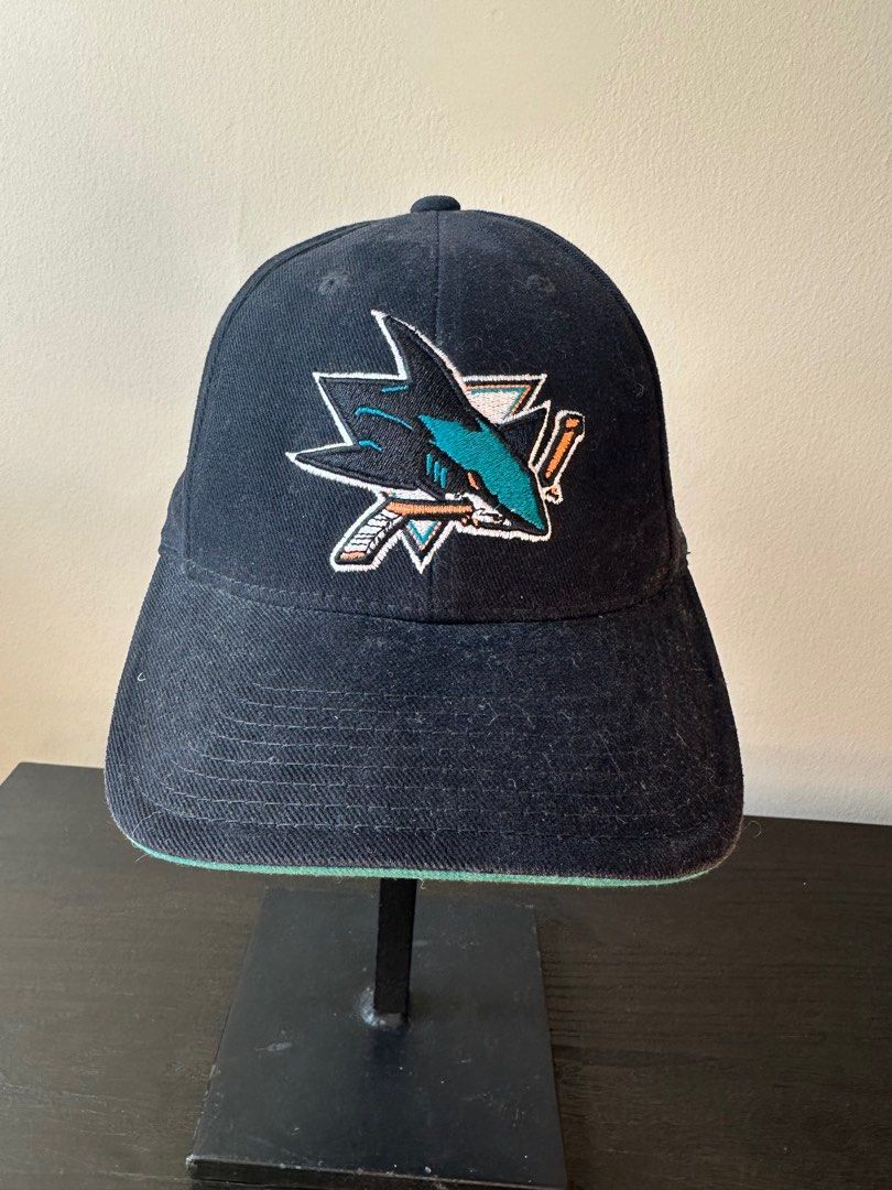 ALL TIME HOCKEY NHL San Jose Sharks Franchise Logo Hat, Men's