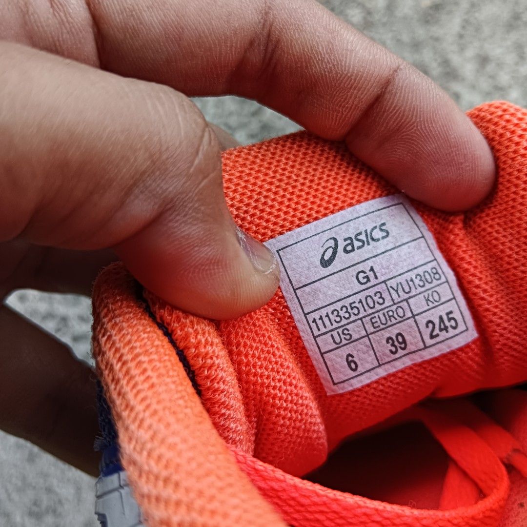 Asics G1 Running 5UK 24.5cm RM6O Women s Fashion Footwear Shoe inserts on Carousell