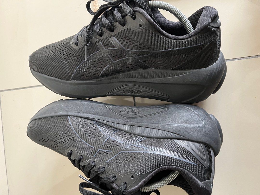 Asics Gel Kayano 30 Triple Black Kasut Raya Murah Termasuk Postage Men s Fashion Footwear Sneakers on Carousell