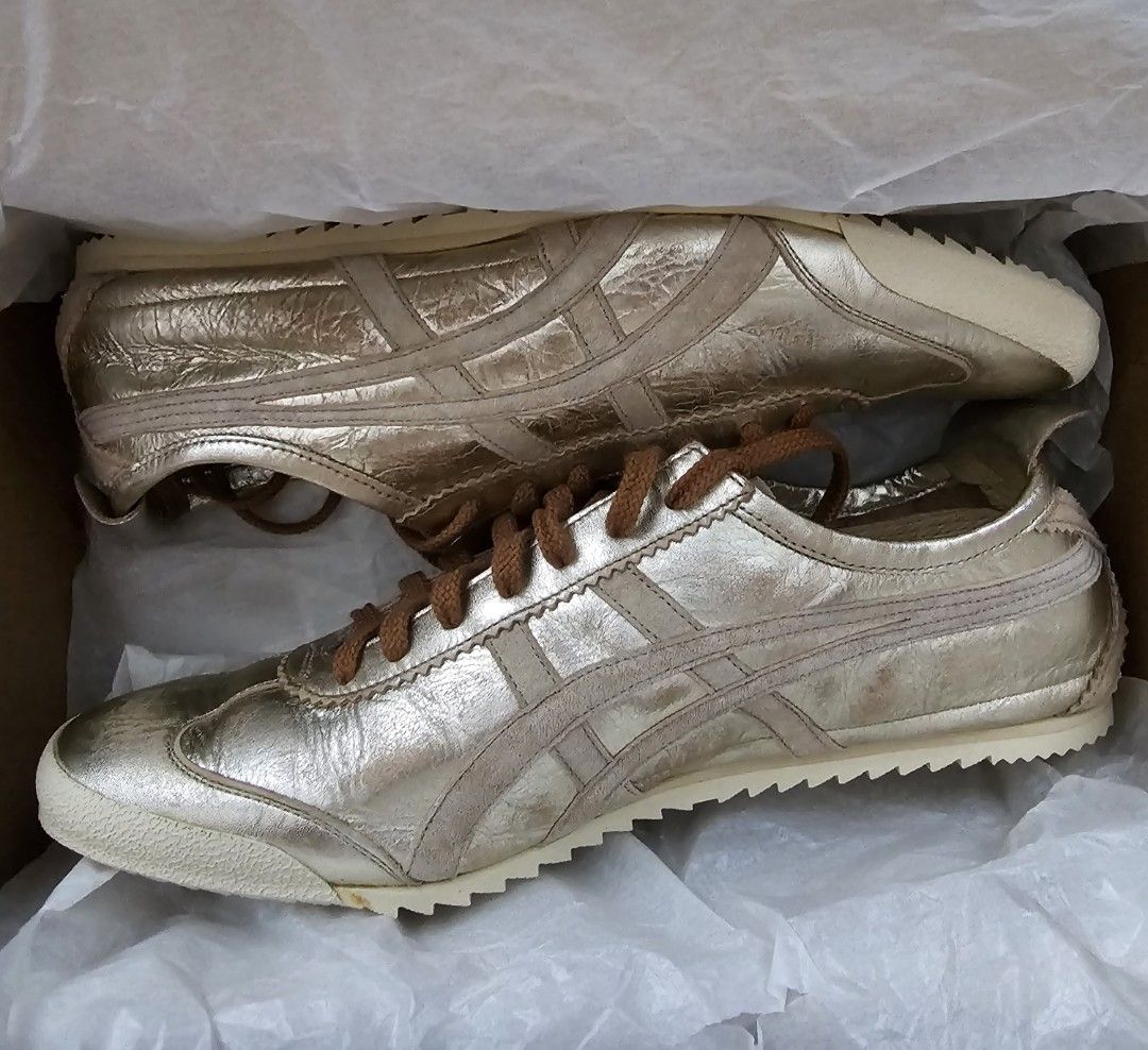 Asics Onitsuka Tiger Nippon Made Mexico 66 Deluxe Gold