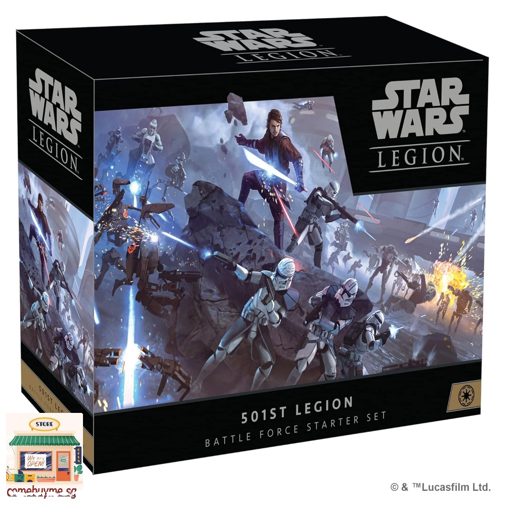 STAR WARS LEGION 501st Legion Battle Force Starter Set Miniature de qualité supé EUR 219,54
