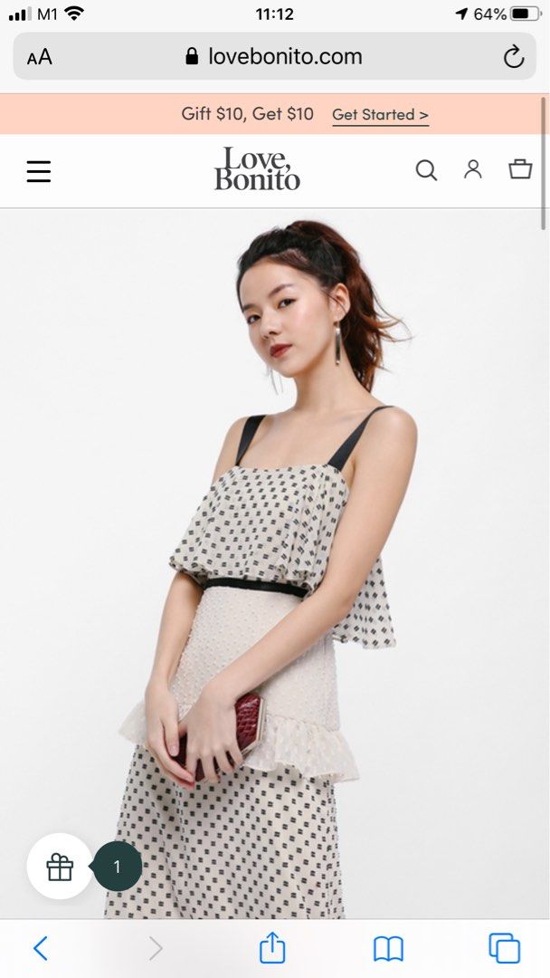 Aurora layered ruffle dress 2025