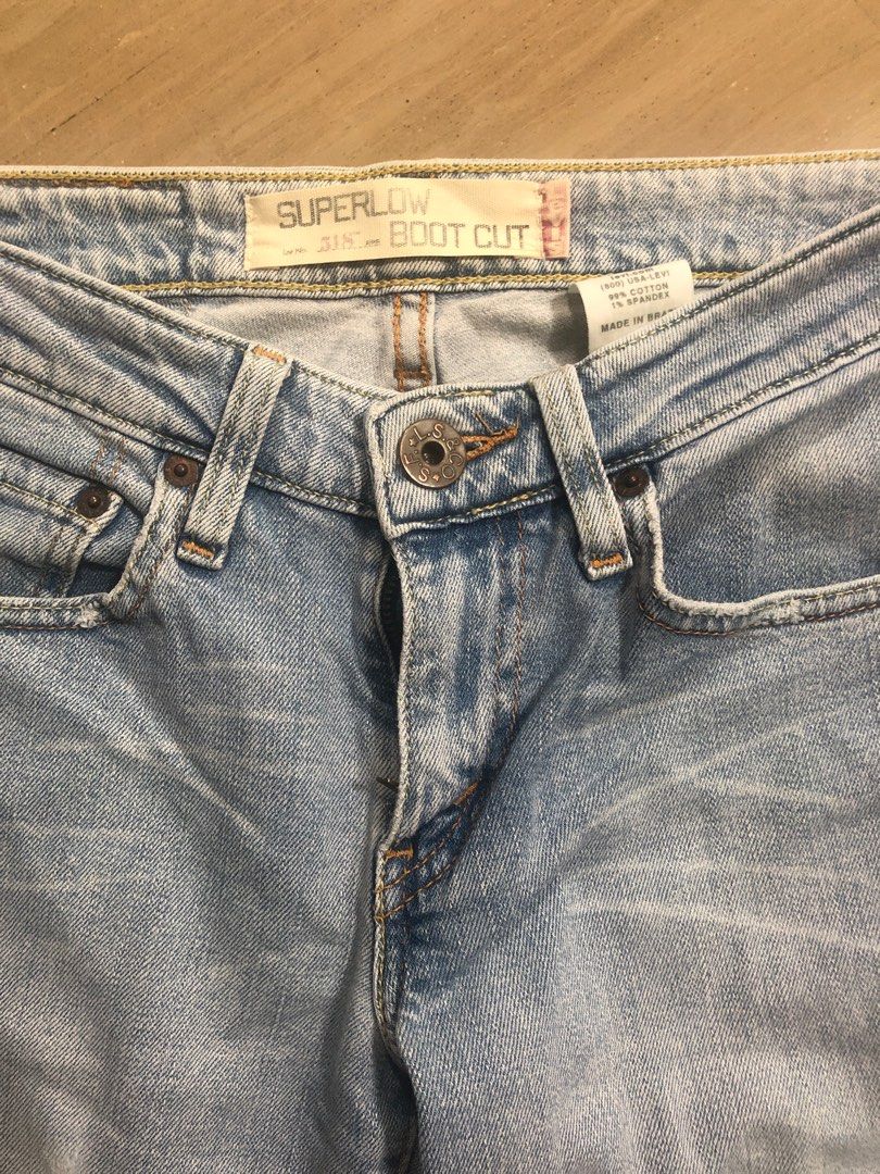 Levis 318 superlow bootcut clearance