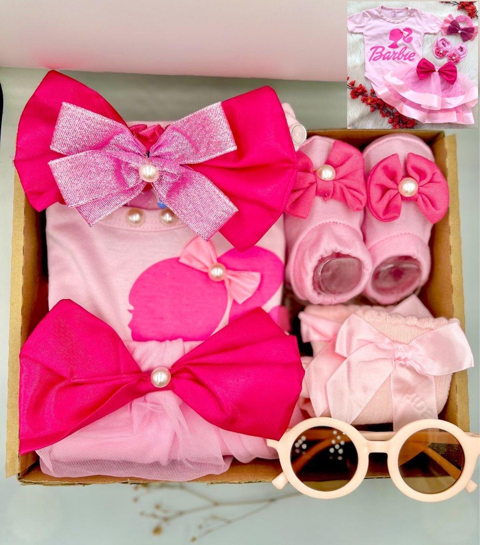 Baby Girl Newborn Gift Set Princess Dress Newborn Wear Gift Box Babies Kids Babies Kids Fashion on Carousell