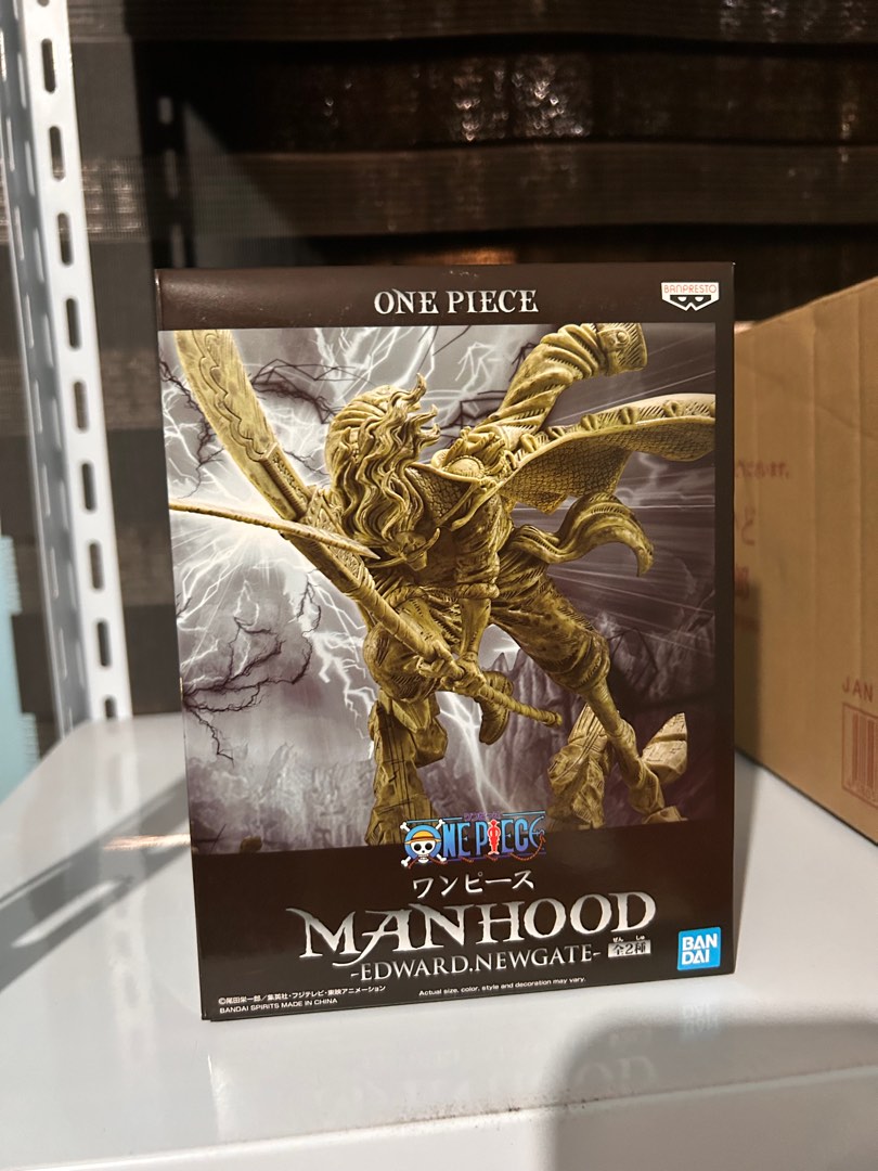 Banpresto Manhood-Special Edition Edward Newgate One Piece aksiyon figürü, 10 cm, BP28836P, çok renkli, koleksiyon figürü, anime hayranları için ideal