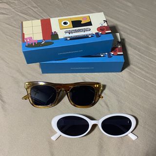 BAOBAB Eyewear Sunglasses/Shades: Esme (Brown Sugar) and Lindy (Milk)