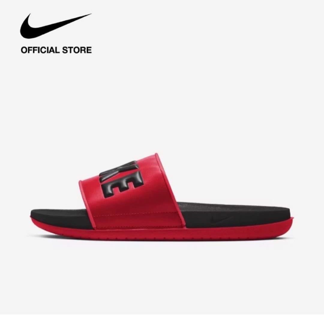 Nike duo slides red new arrivals