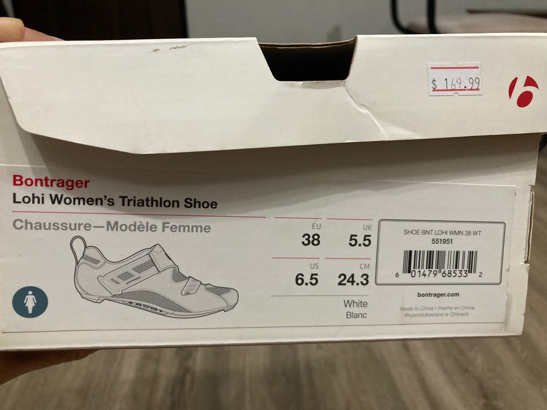 Bontrager Lohi women s triathlon shoes Women s Fashion Footwear Sneakers on Carousell