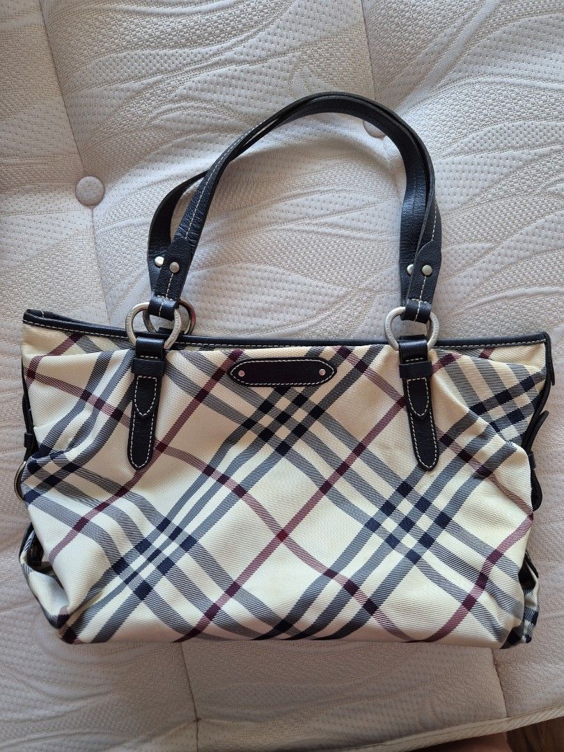 Burberry Japan Blue Label Bag, Luxury, Bags & Wallets on Carousell