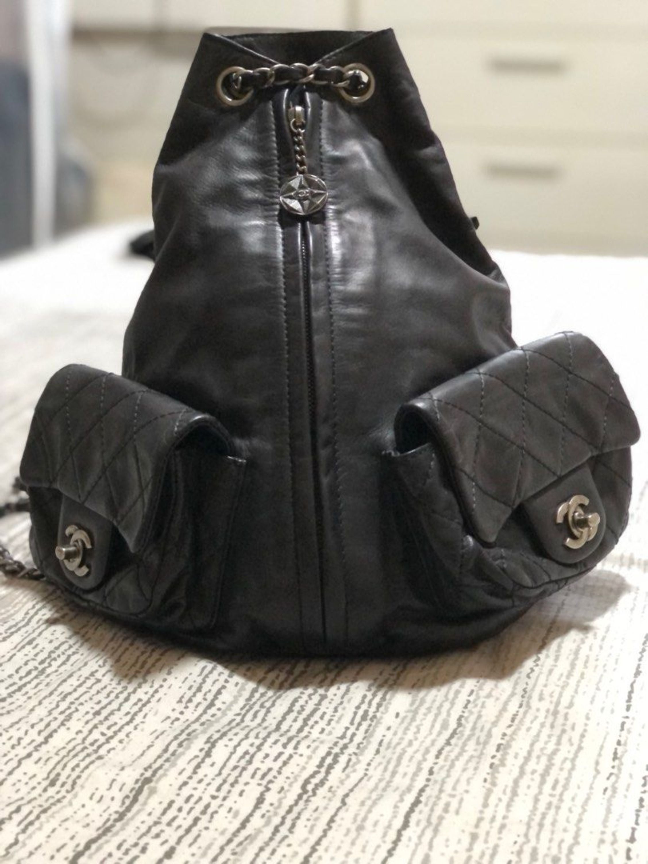 Chanel large backpack clearance