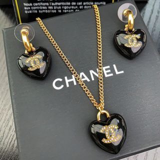 CHANEL JEWELRY SET - CHANEL NECKLACE & EARRINGS SET - CAN BE SOLD SEPARATELY