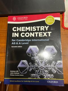 A Level Chemistry Textbook, Hobbies & Toys, Books & Magazines ...