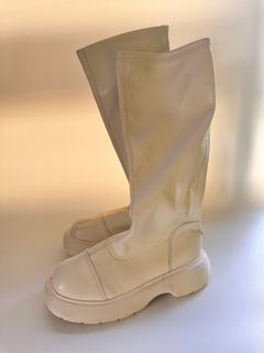 chunky midi boots (us8)