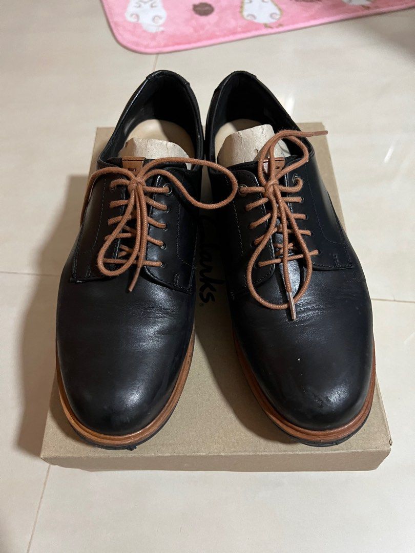 Clarks teadale rhea black leather on sale