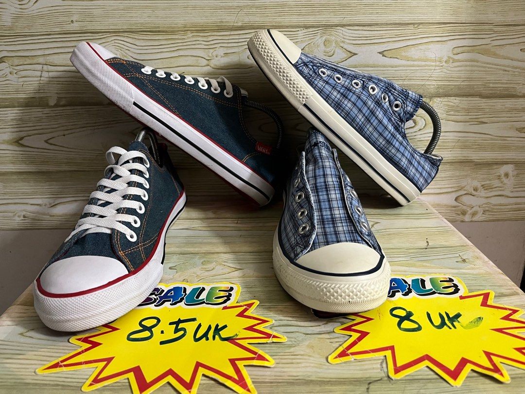Converse vans Denim Kain