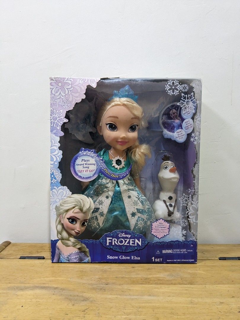 Disney frozen snow glow elsa doll discount