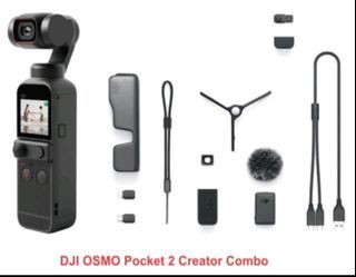 DJI Osmo Pocket 2 Creator Combo vlogging camera